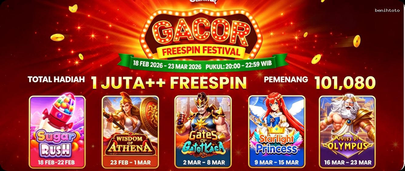 Login benihtoto Sekarang Bonus Melimpah
